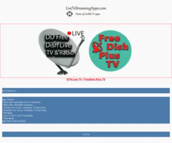 Livetvstreamingapps.com(LTSA) Screenshot