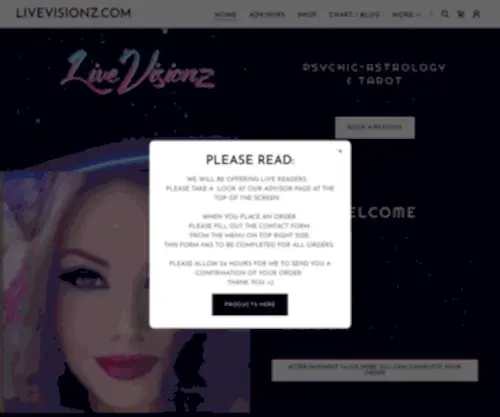 Livevisionz.com(Astrology Classes and Services) Screenshot