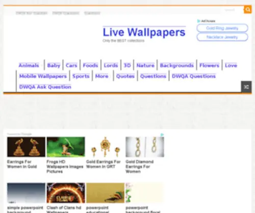 Livewallpapers.info(Livewallpapers info) Screenshot