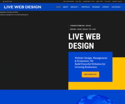 Livewebdesign-Tahoe.com(Live Web Design) Screenshot