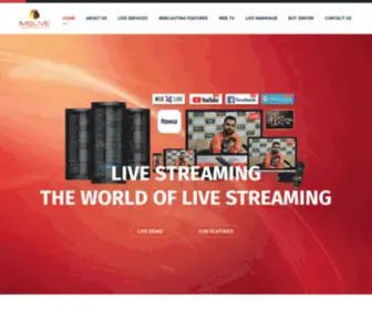 Livewebtelecast.com(Webrtc server in chennai) Screenshot