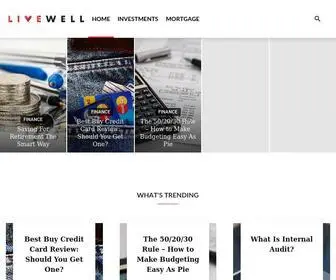 Livewell.com(Financial Tips) Screenshot