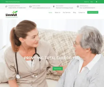 Livewellsmartcare.com(Smartly Caring People) Screenshot