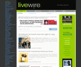 Livewire.com(Music Downloads) Screenshot