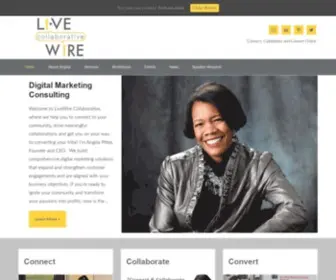 Livewirecollaborative.com(Digital Marketing Consultancy in Newton MA) Screenshot