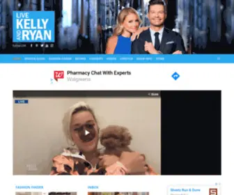 Livewithkellyandmichael.com(LIVE with Kelly and Ryan) Screenshot