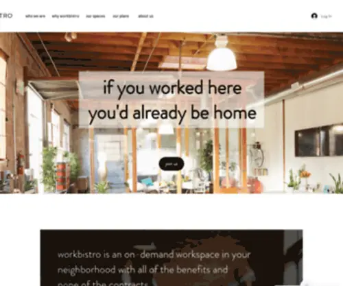 Liveworkbistro.com(Host your next event with Sway. Sway) Screenshot