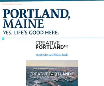 Liveworkportland.org(Portland, Maine) Screenshot