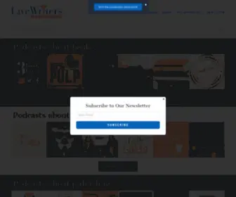 Livewriters.com(Talking Books) Screenshot