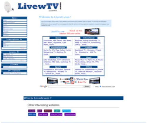 Livewtv.com(Nginx) Screenshot