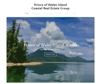 Liveyouralaskandream.com(Prince of Wales Island Coastal Real Estate Group) Screenshot