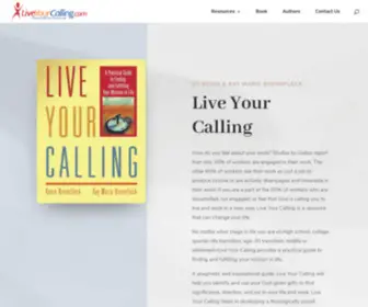 Liveyourcalling.com(Live Your Calling) Screenshot