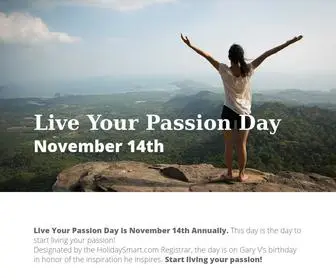 Liveyourpassionday.com(Live Your Passion Day) Screenshot