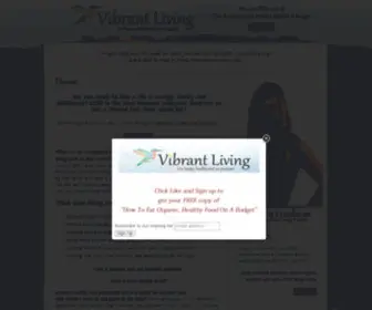 Liveyourvibrantlife.com(Live Your Vibrant Life) Screenshot