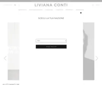 Livianaconti.com(Liviana Conti Sito Ufficiale) Screenshot