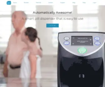 Liviathome.com(Livi Smart Pill Dispenser for the Home) Screenshot
