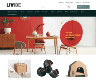 Livibe-Store.com.au(Livibe online store) Screenshot