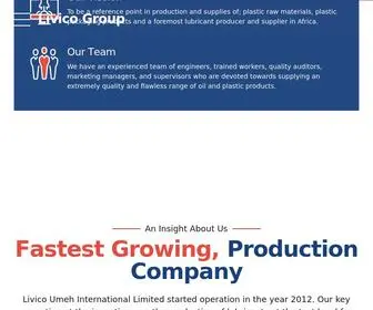 Livicogroup.com(Livico Umeh International Limited) Screenshot