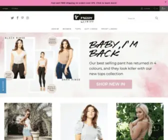 Livify.ca(Freddy Pants Online Store) Screenshot