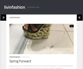 Livinfashion.com(Living fashion daily) Screenshot