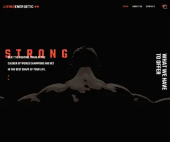 Living-Energetic.com(Fitness Essential Products) Screenshot