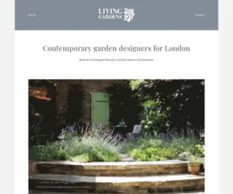 Living-Gardens.co.uk(Living Gardens) Screenshot