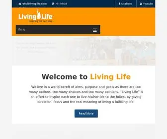 Living-Life.co.in(Living Life) Screenshot