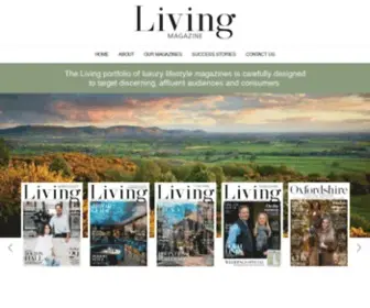 Living-Magazines.co.uk(The Living portfolio of luxury lifestyle magazines) Screenshot