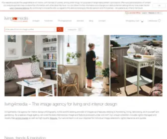 Living4Media.ca(The image agency for living and interior design) Screenshot