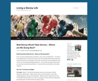 Livingadisneylife.com(Living a Disney Life) Screenshot
