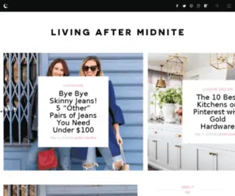 Livingaftermidnite.com(Living after midnite) Screenshot