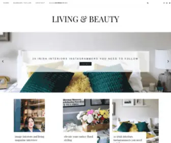 Livingandbeauty.com(LIVING & BEAUTY) Screenshot