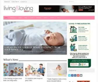 Livingandloving.co.za(Trusted advice from pregnancy to preschool Living and LovingLiving and Loving) Screenshot
