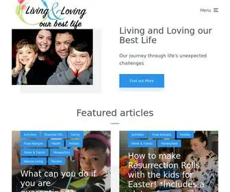 Livingandlovingourbestlife.com(Living and Loving our Best Life) Screenshot