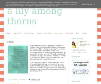 Livingasalily.com(A lily among thorns) Screenshot