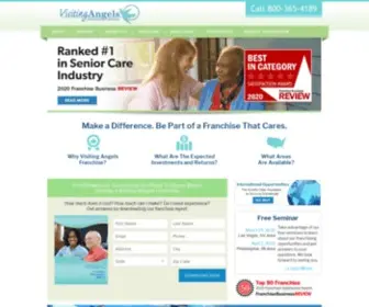 Livingassistance.com(Senior Care Franchise) Screenshot