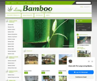 Livingbamboo.com(TRE LANG Living Bamboo Factory Suppliers) Screenshot