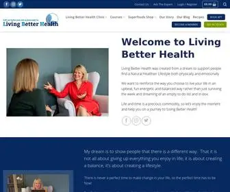 Livingbetterhealth.co.uk(Living Better Health) Screenshot