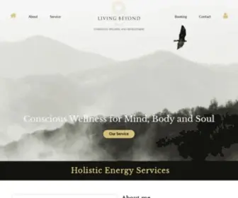 Livingbeyondmind.com(Conscious wellness for Mind) Screenshot