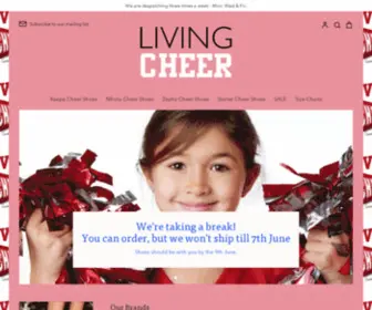 Livingcheer.co.uk(Living Cheer) Screenshot