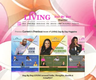 Livingdaybyday.net(LIVING Day By Day Magazine) Screenshot