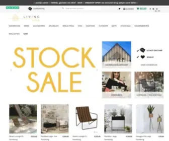 Livingdesign.be(WEBSHOP & SHOWROOM Drongen) Screenshot