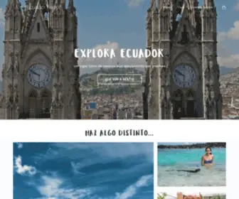 Livingecuadortravel.com(Living Ecuador Travel) Screenshot