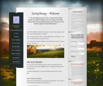 Livingenergy.ca(Living Energy) Screenshot