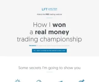 Livingfromtrading.com(Trading classes) Screenshot