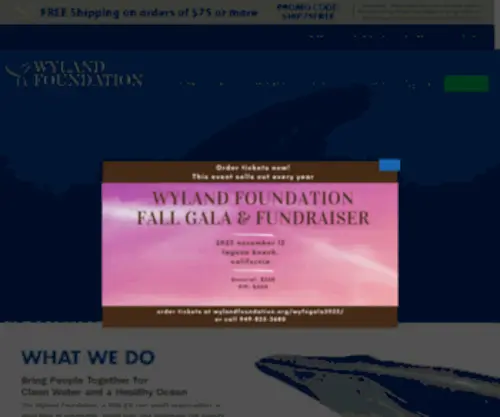 Livinggreenfair.com(Wyland Foundation) Screenshot