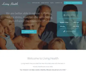 Livinghealthnb.com(livinghealthnb) Screenshot