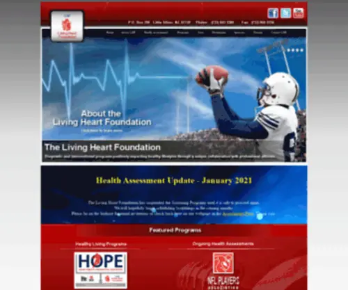 Livingheartfoundation.org(Livingheartfoundation) Screenshot