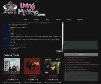 Livinghiphop.com(Livinghiphop) Screenshot