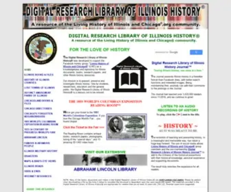 Livinghistoryofillinois.com(History®) Screenshot